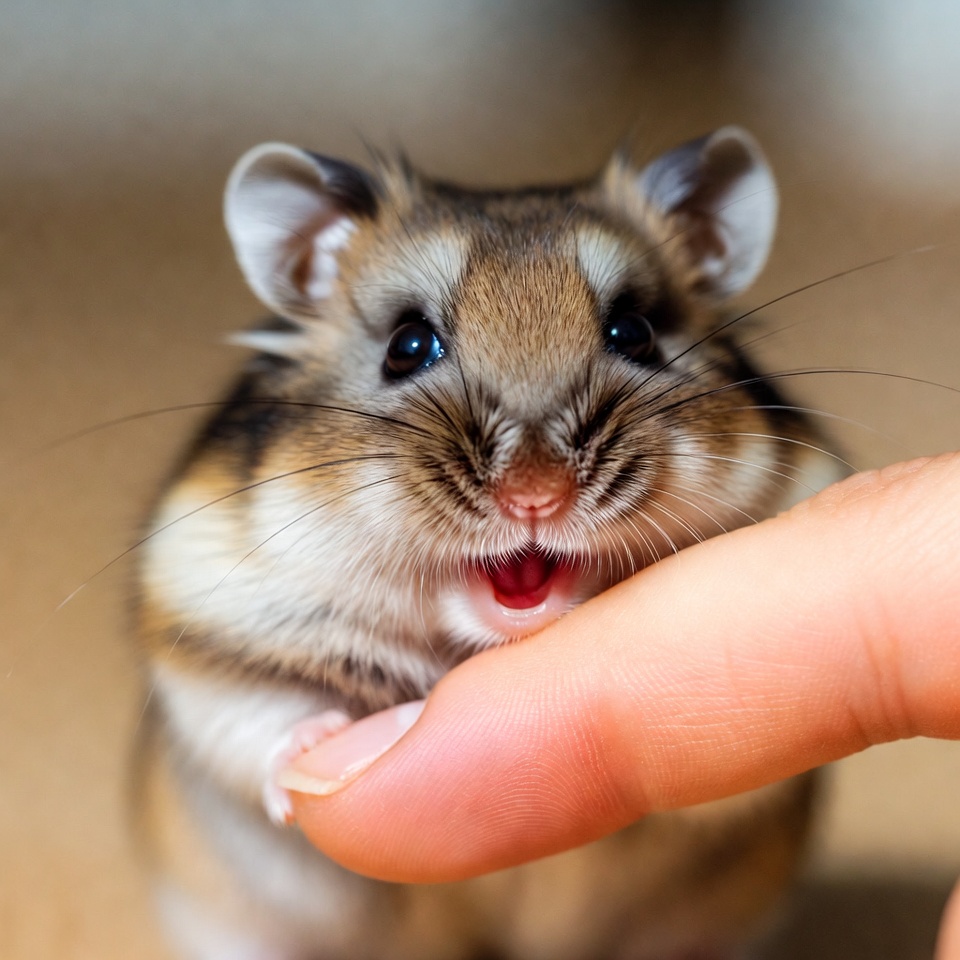 hamster bit